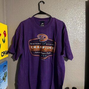 Arizona Men's Purple T-shirt